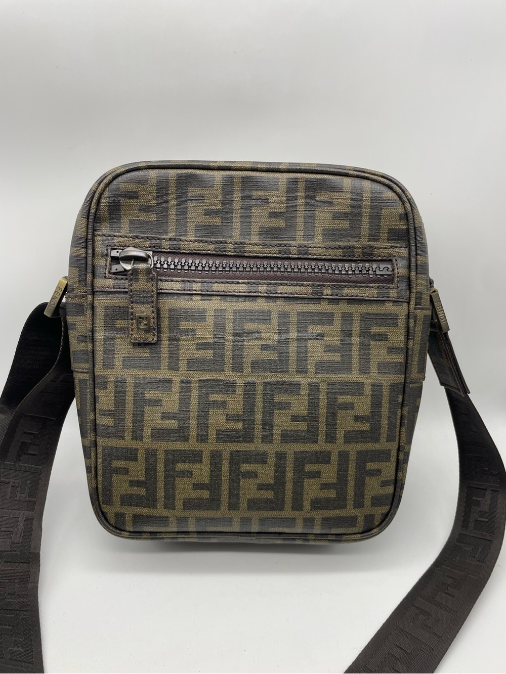 Fendi Zucca Crossbody Bag